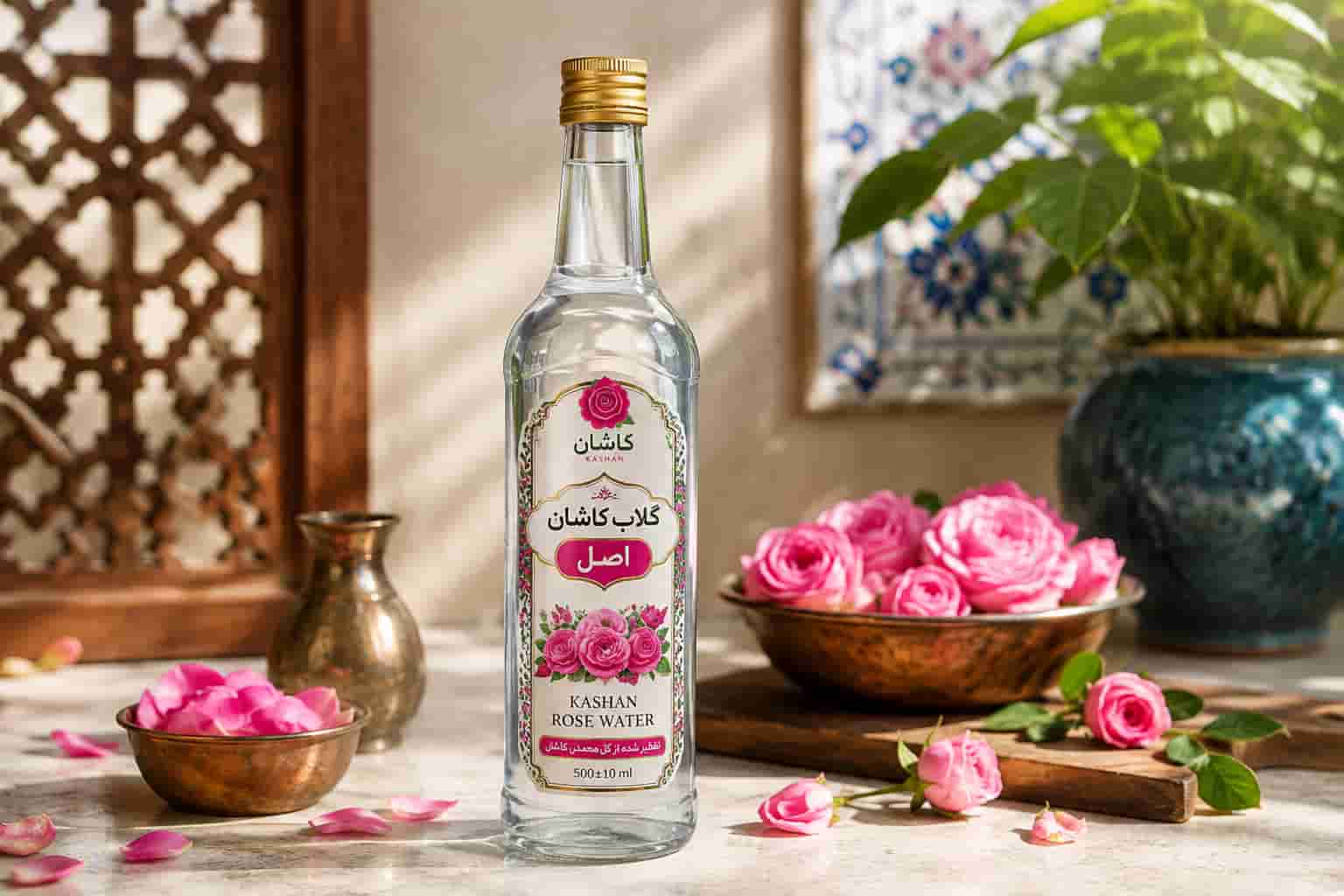 گلاب کاشان اصل محصولی اصیل با عطر طبیعی